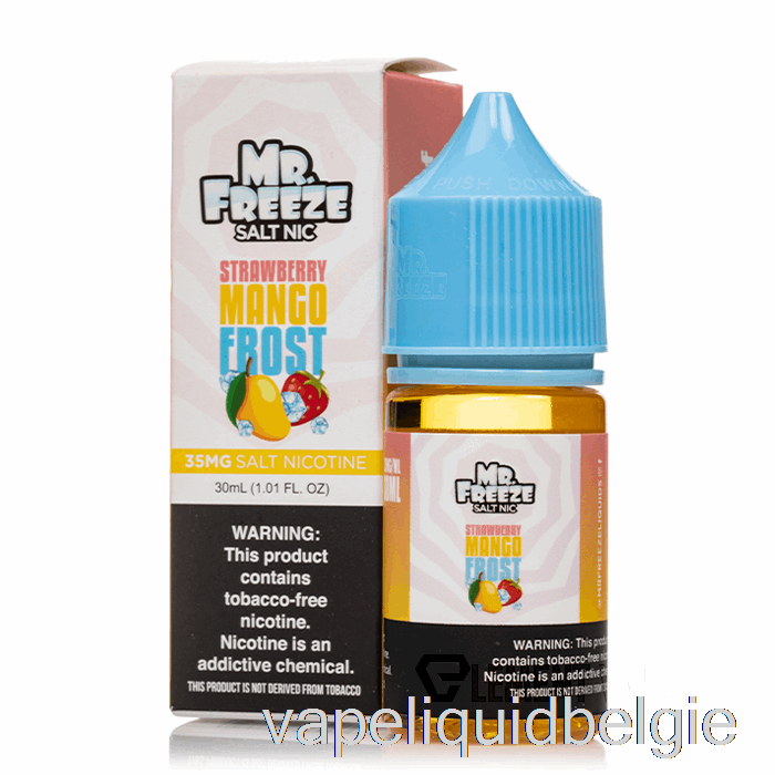 Vape Vloeibare Aardbei Mango Frost - Mr Vrieszouten - 30ml 35mg